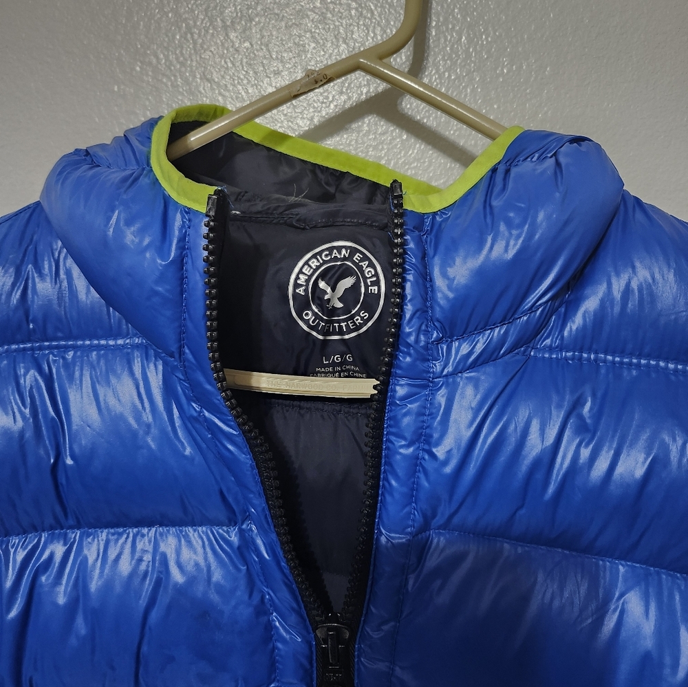 American Eagle Feather Down Puffer Jacket For Men… - image 3